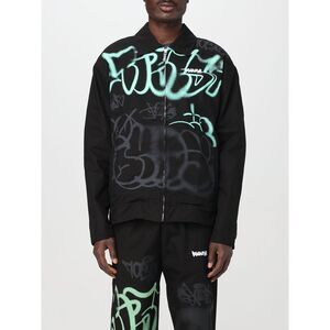 Disclaimer Jacket Men Black